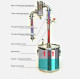 Mast column "Aroma" 30/350/t (1,5 inches) for heating elements в Оренбурге