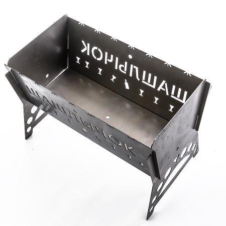 Barbecue collapsible steel "Shashlik" 450*200*250 mm в Оренбурге