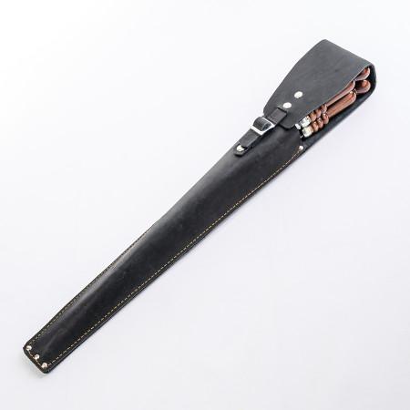 A set of skewers 670*12*3 mm in a black leather case в Оренбурге