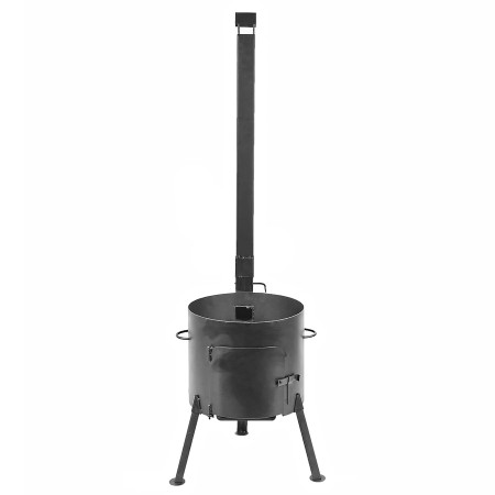 Stove with a diameter of 340 mm with a pipe for a cauldron of 8-10 liters в Оренбурге
