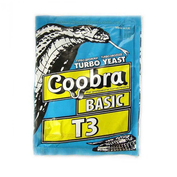 Turbo yeast alcohol "COOBRA" BASIC T3 (90 gr) в Оренбурге