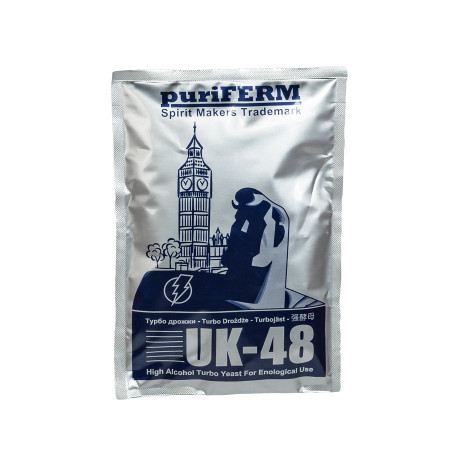 Turbo Yeast alcohol Puriferm UK-48 TURBO (128 gr) в Оренбурге