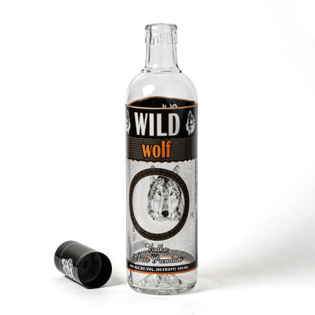 Souvenir bottle "Wolf" 0.5 liter в Оренбурге