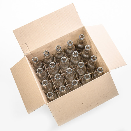 20 bottles of "Guala" 0.5 l without caps in a box в Оренбурге